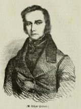 Edgard Quinet, dans L'Illustration (1844)