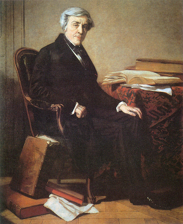 Jules Michelet, portrait par Thomas Couture Jules Michelet, portrait par Thomas Couture