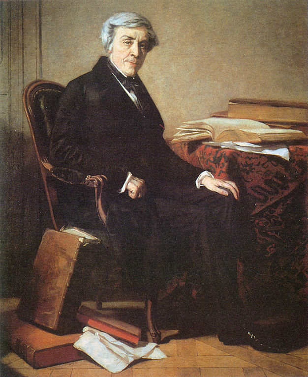 Jules Michelet, portrait par Thomas Couture