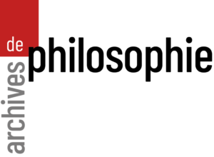 logo des Archives de philosophie